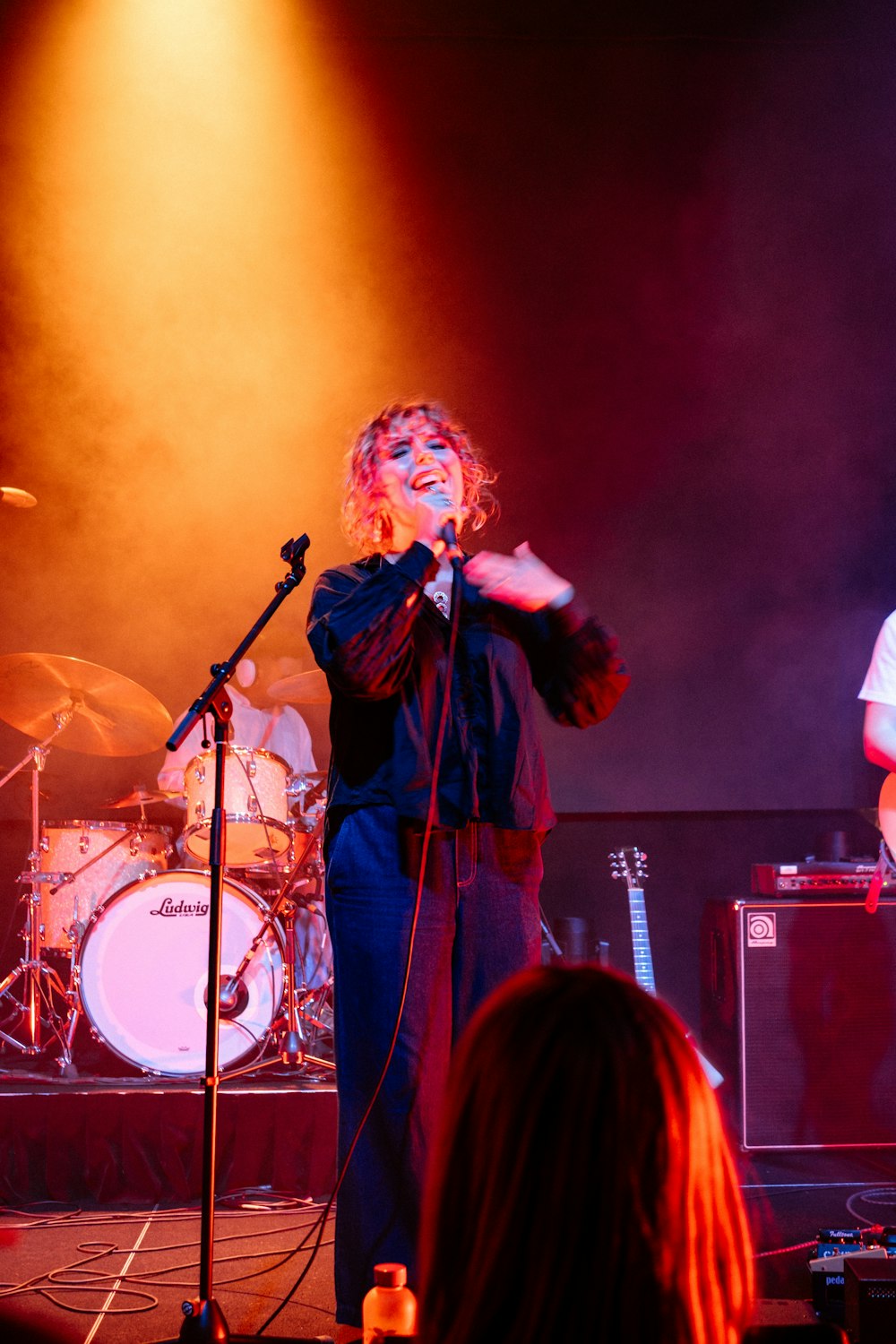 Performer in spotlight