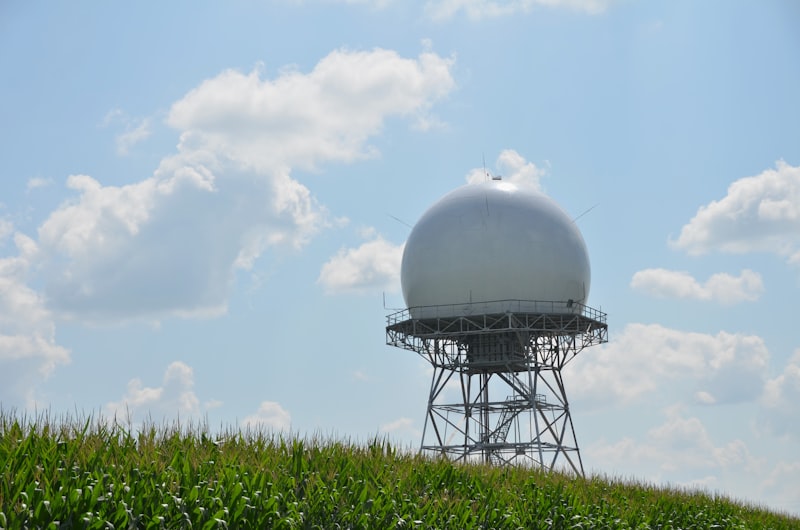 weather radar, rain clouds, meteorological station, radar screen, storm system