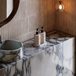 High end bathroom