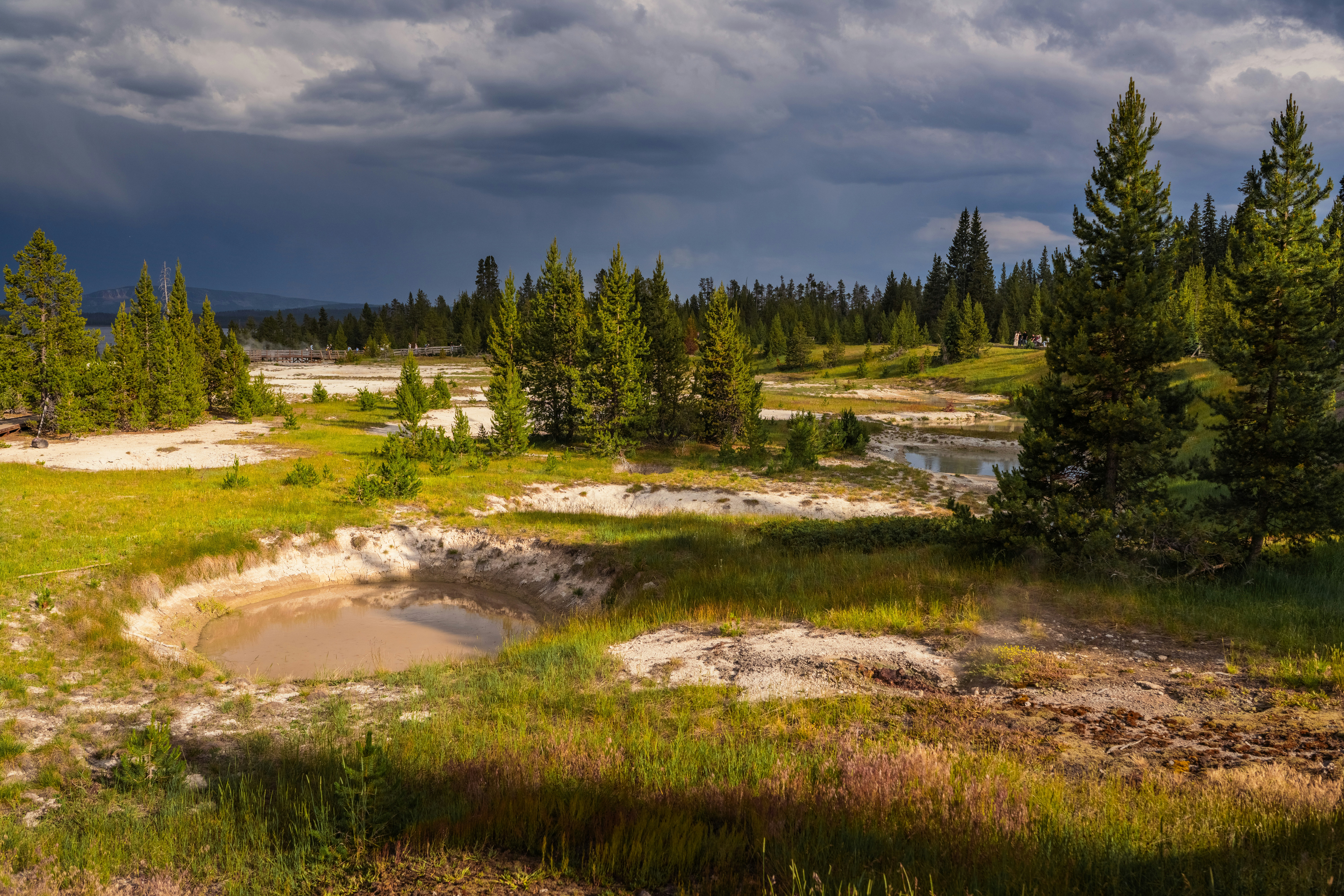 Geothermal Mud Pools