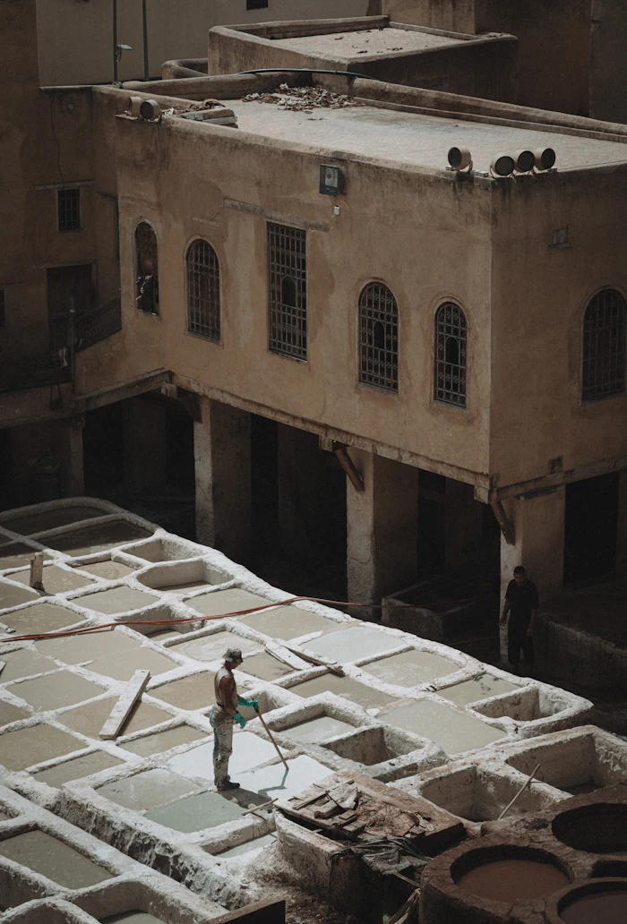 Leather tannery