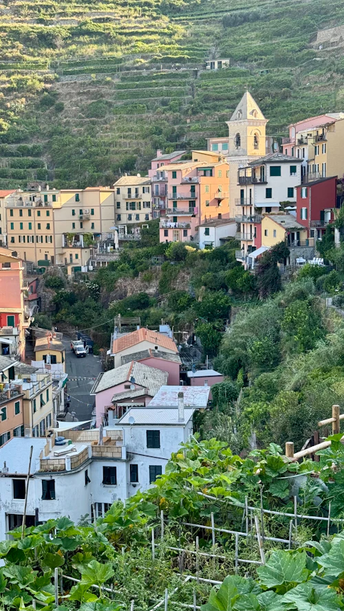 Colorful Cinque Terre village
