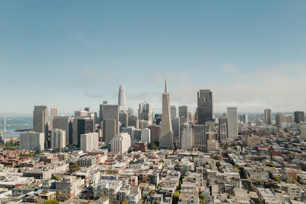 San Francisco skyline view