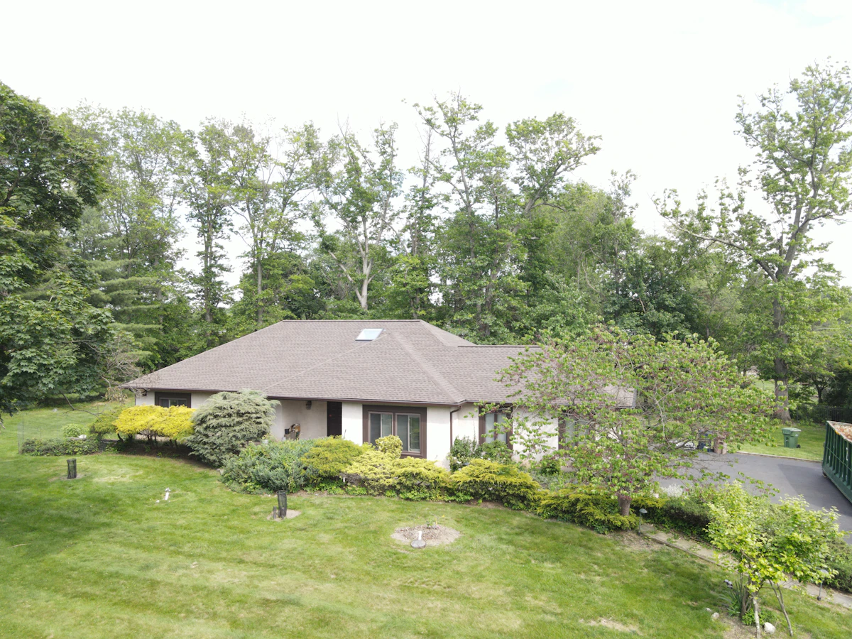 Finished roof and new drip edge on a Rockwood century home