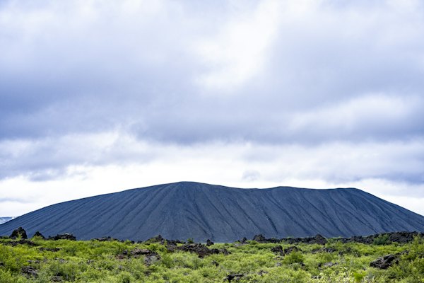 Hverfjall, the crater above Dimmuborgir — Mývatn, Iceland
