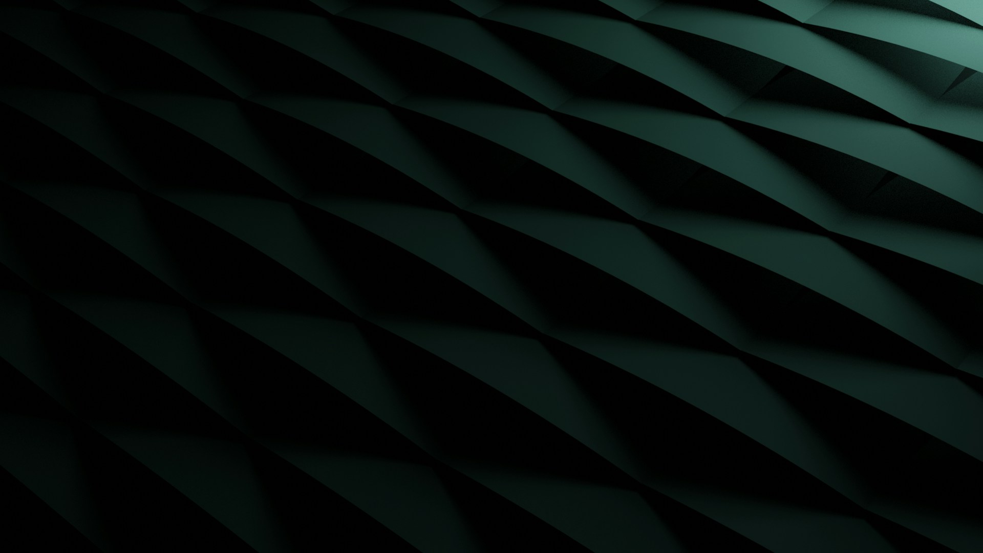 Dark green textured background with geometric pattern