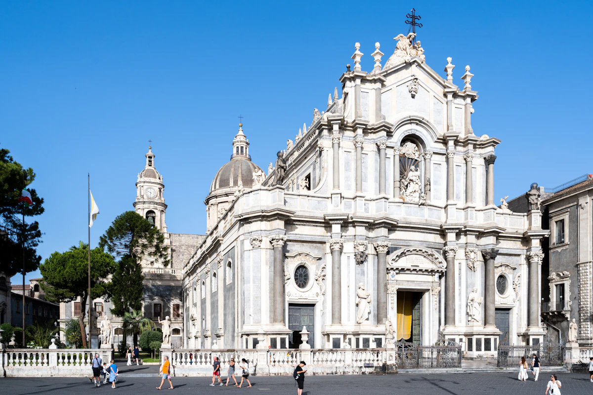 Baroque Catania, the city served by Fontanarossa Airport