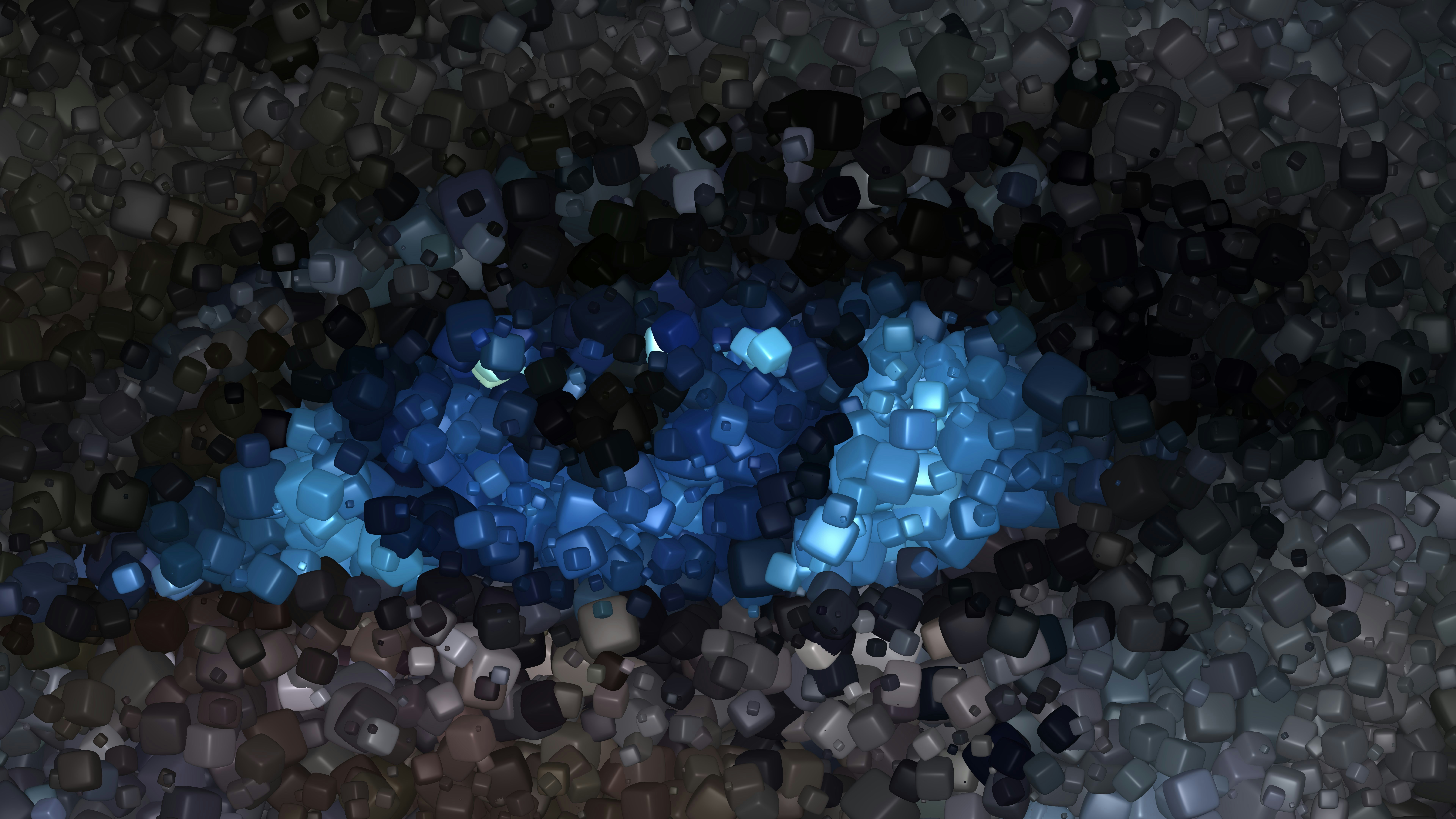 A close-up shot of the Infinity Gauntlet with all six stones glowing brightly, representing the immense power Thanos wielded.