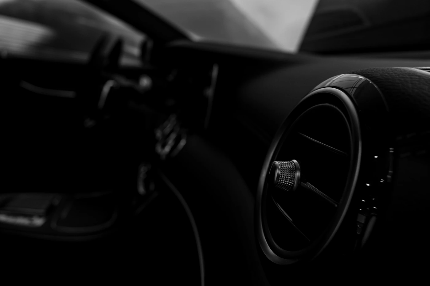 Aération de climatisation dans un habitacle de voiture