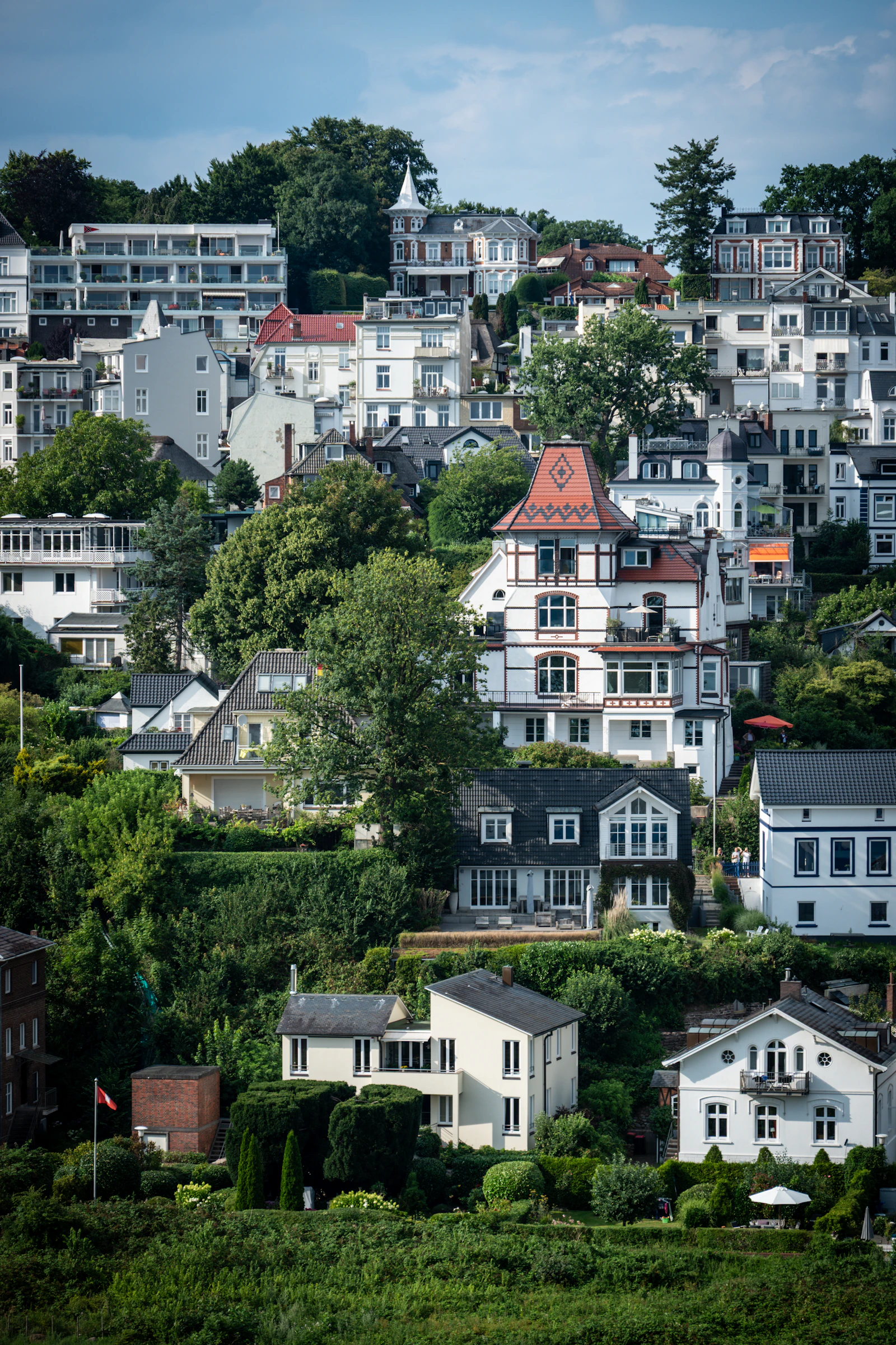 Whittier neighborhood in Southern California