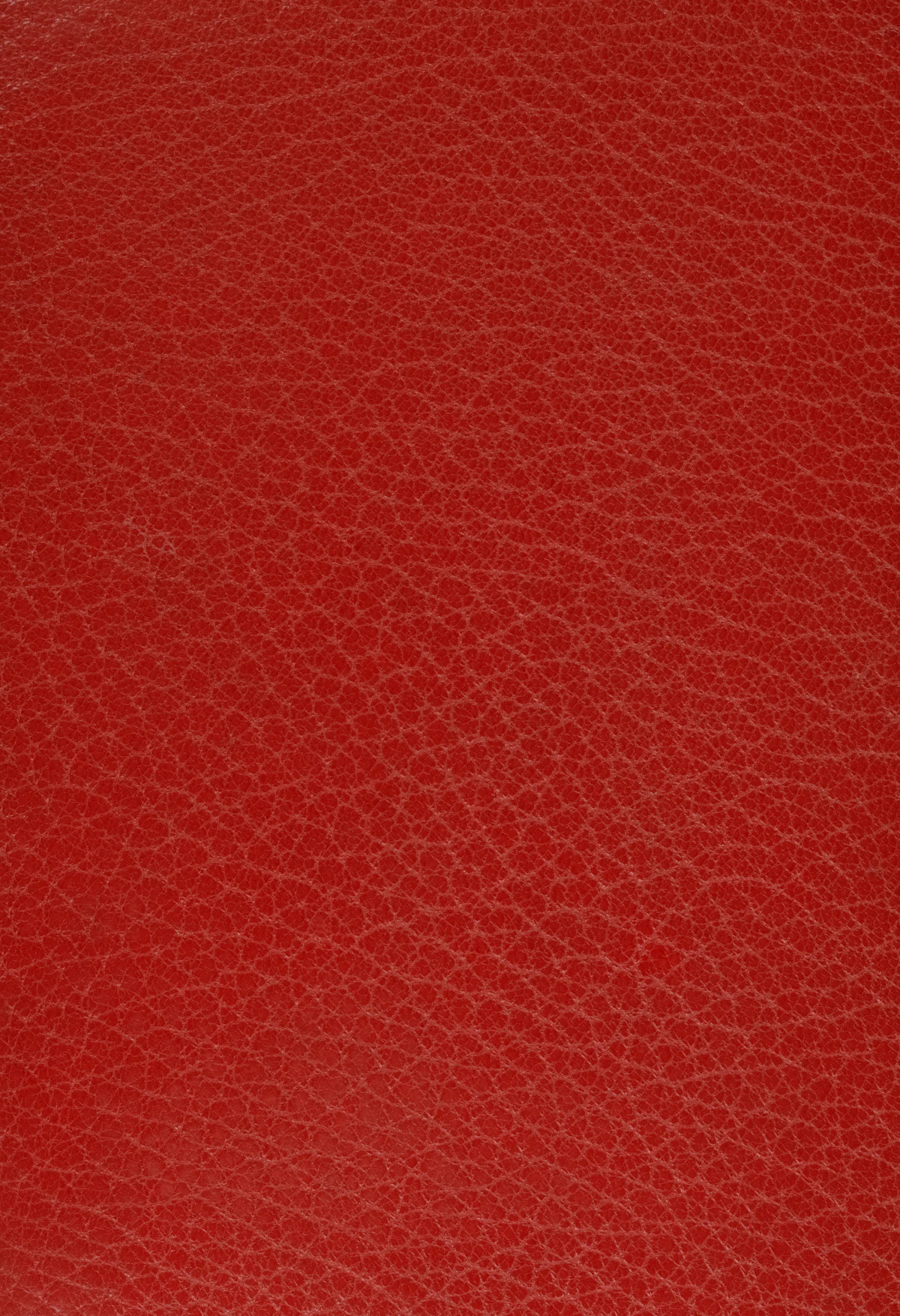 Red leather with a fine natural grain