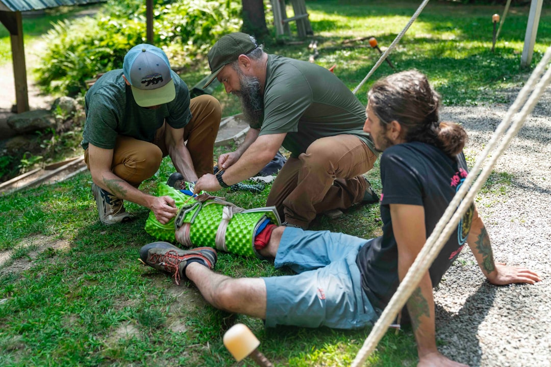 therapeutic outdoor program clinical staff safety equipment