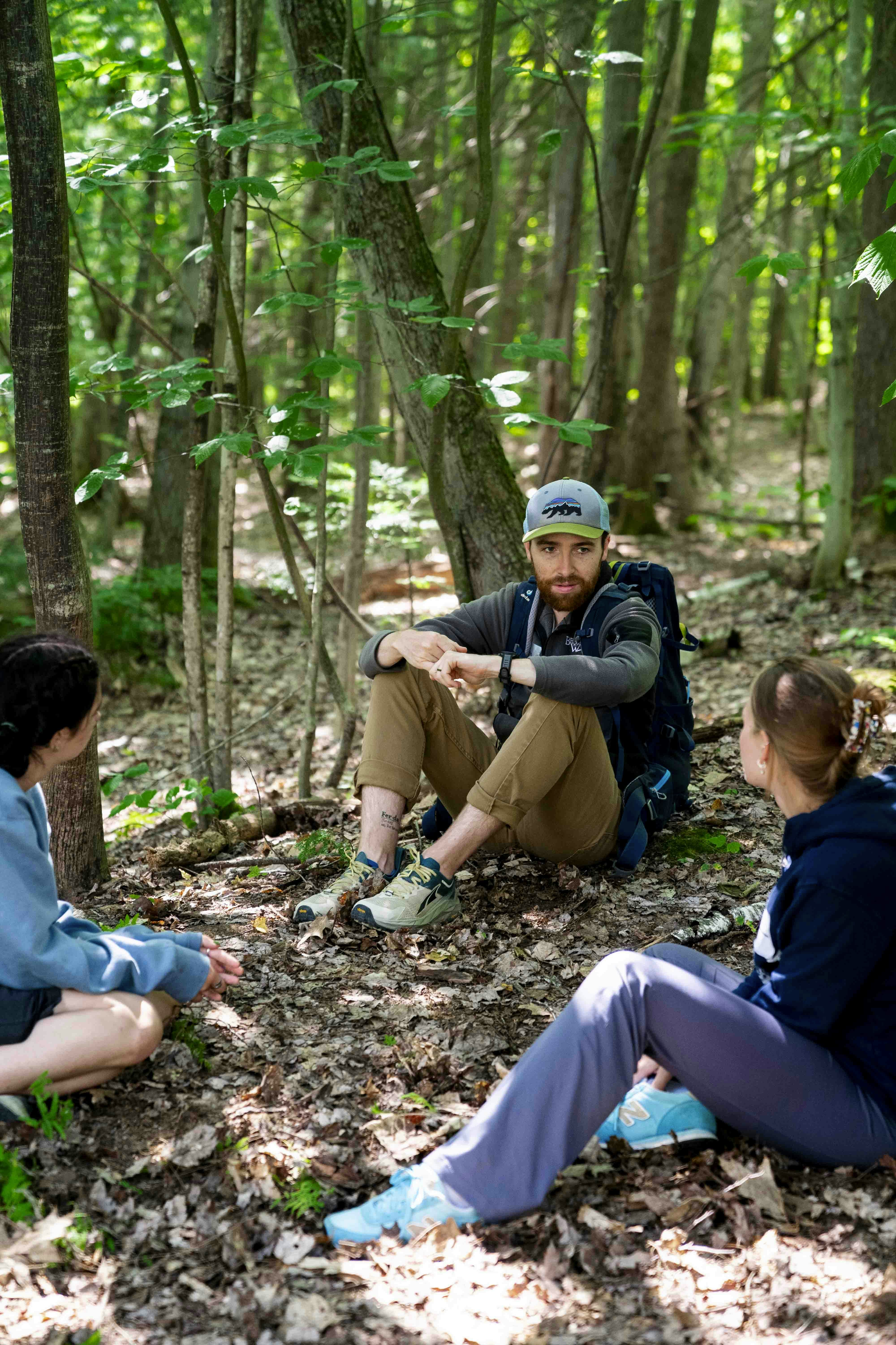 Mike Wolfe engaging with the community during his project