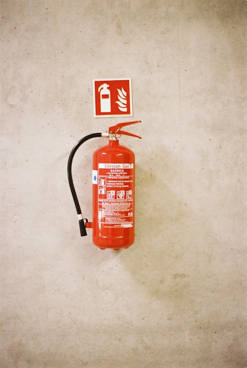 Fire safety equipment check