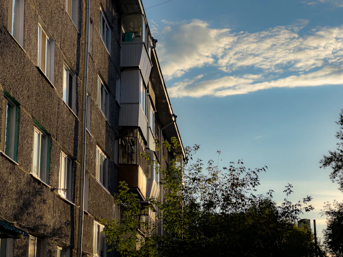 Project elevation — modern residential towers