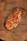 Golden brown pastry on brown paper