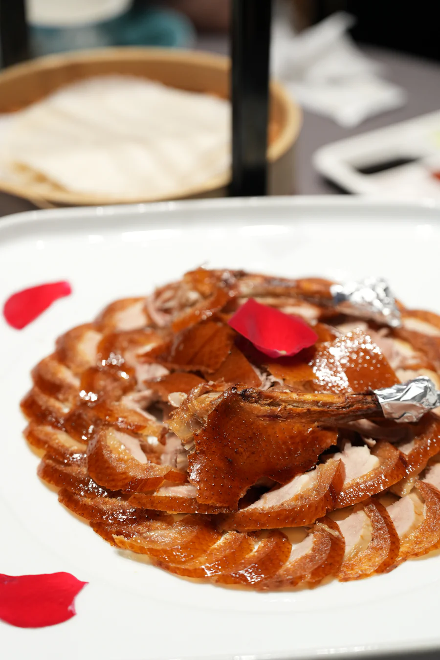 Sliced Cantonese roast duck