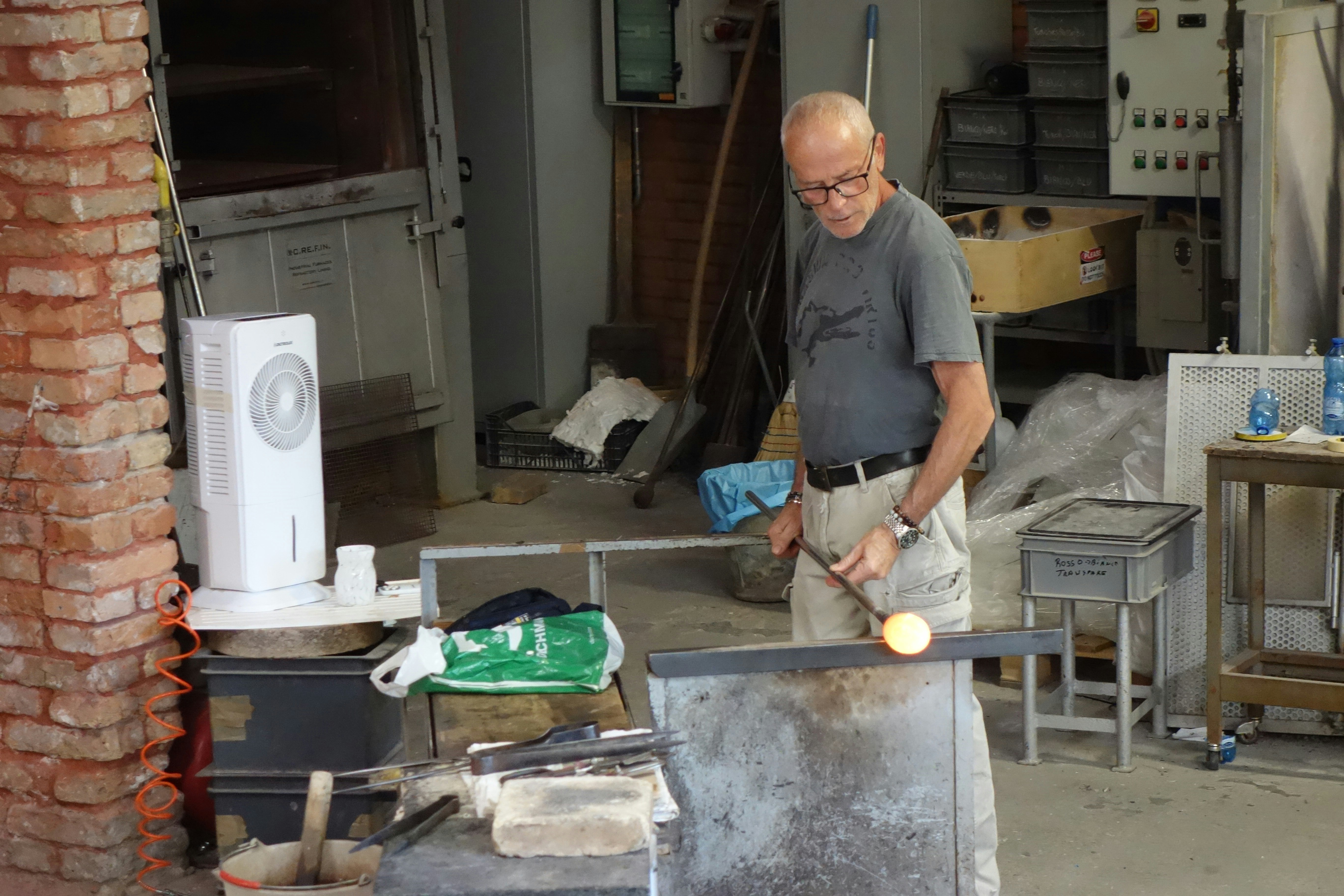 CNC fabrication at Las Vegas countertop shop — stone slab being cut with precision equipment