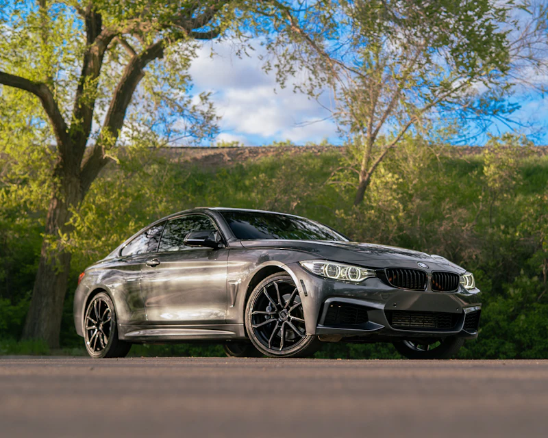 BMW Série 4 F32 cinza