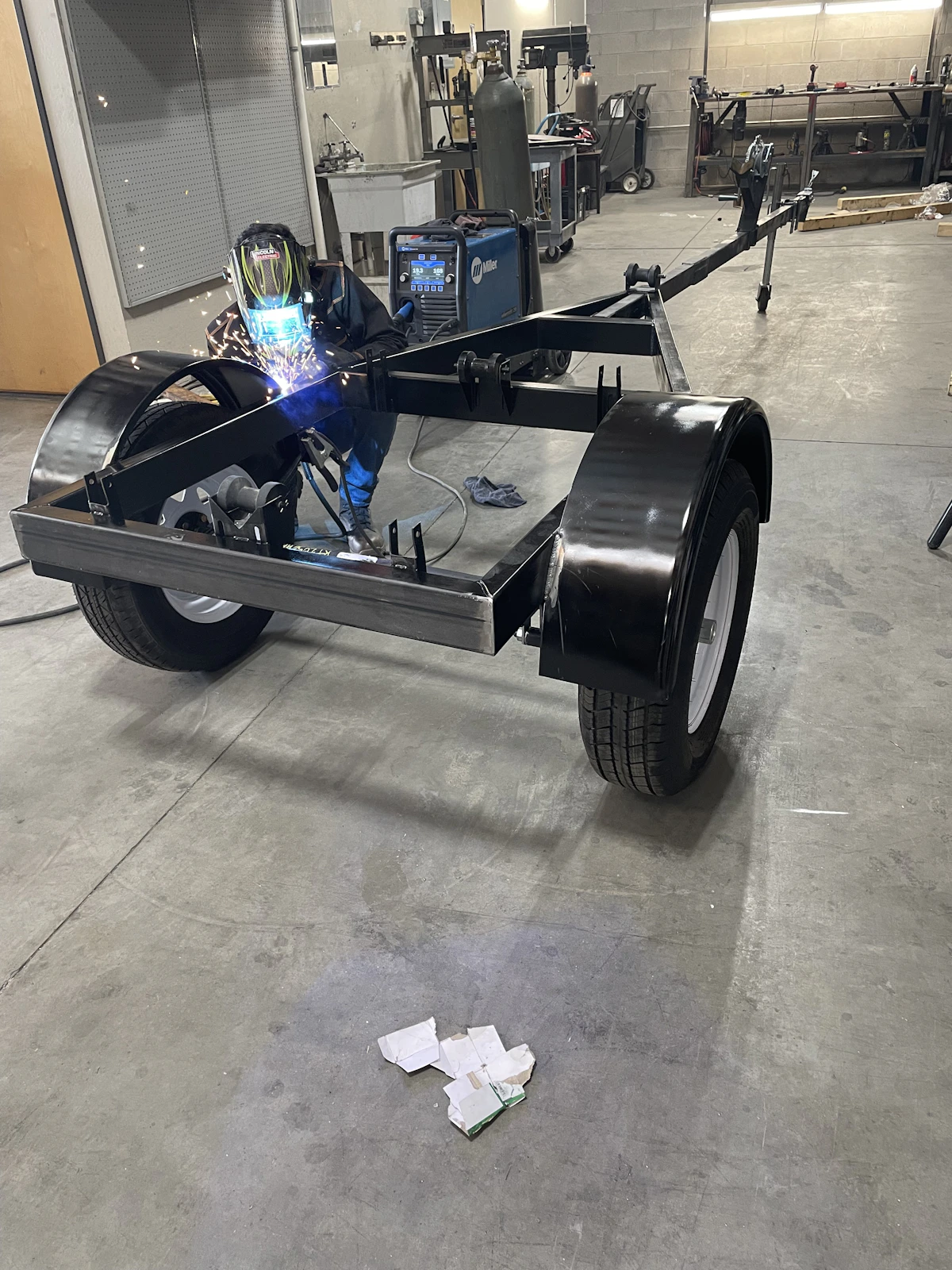 Trailer frame repair