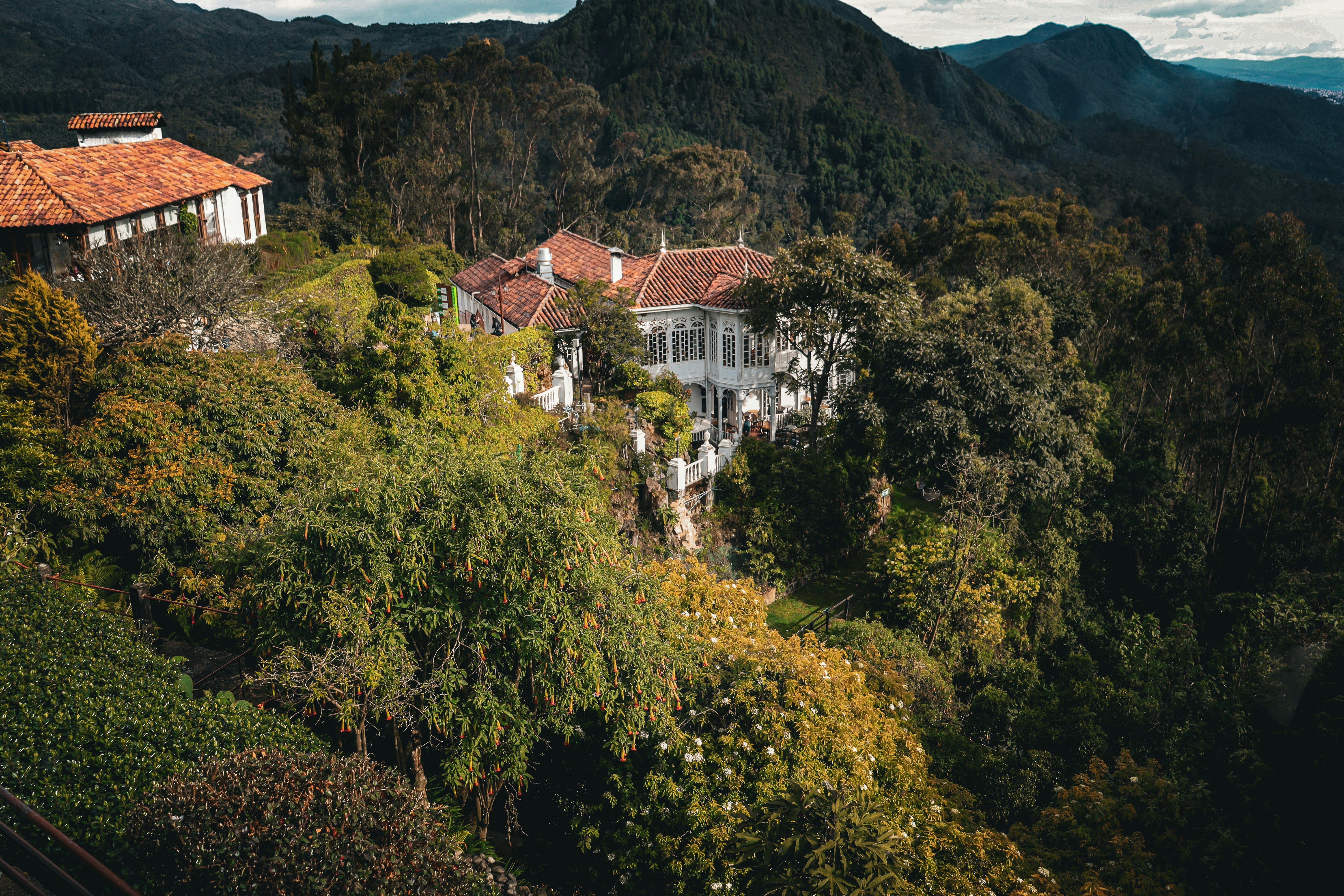 Hotel Del Salto Colombia Abandoned Mansion Cliff Tequendama Falls Fog