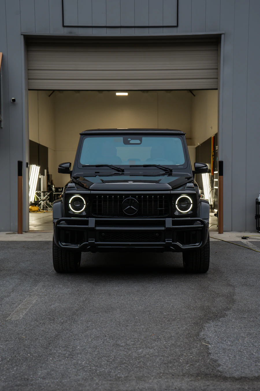 Black Mercedes G-Wagon