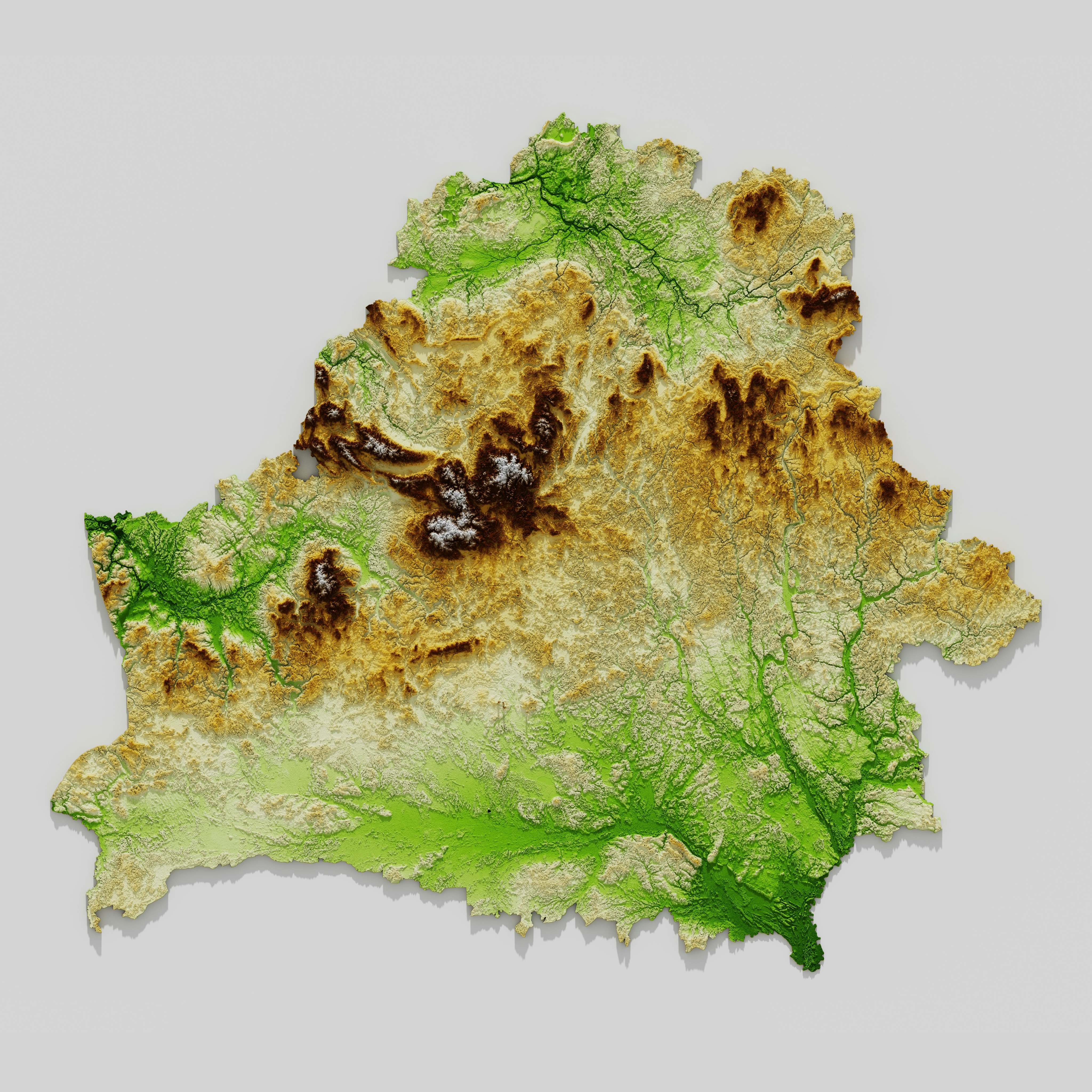 Topógrafo analizando datos en una tableta.