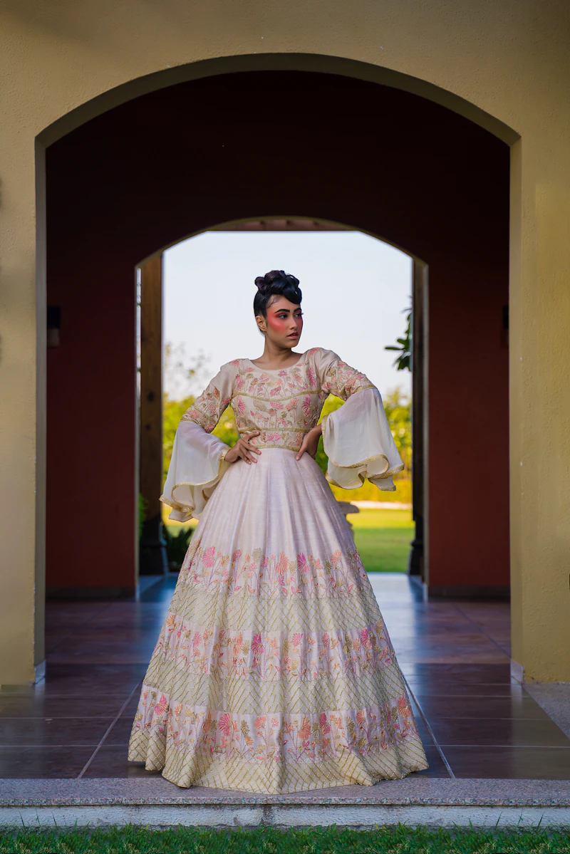 Ornate occasion dress