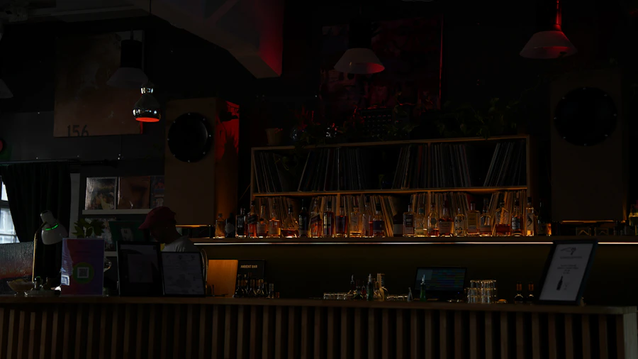 Restaurant and bar interior