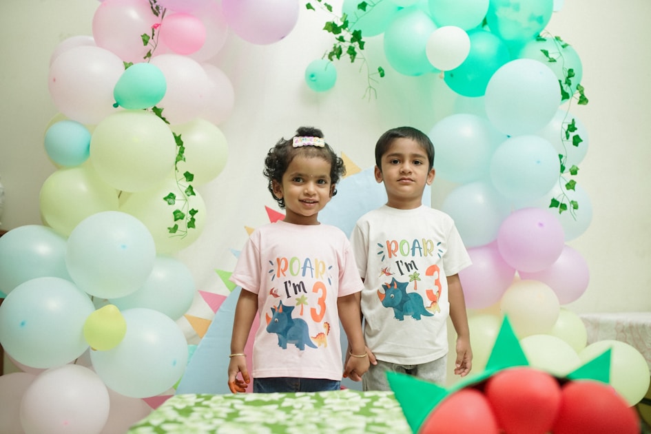 Children together at celebration - friendship difficulties neurodivergent children