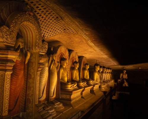 Dambulla Golden Cave Temple Sri Lanka