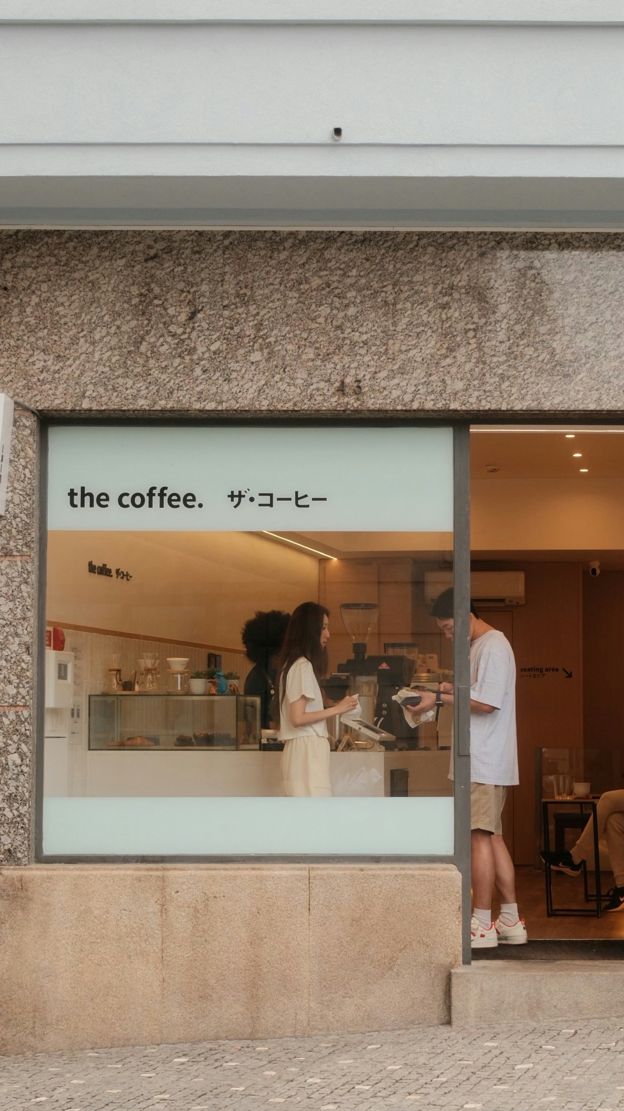 Millennial in Instagrammable Cafe