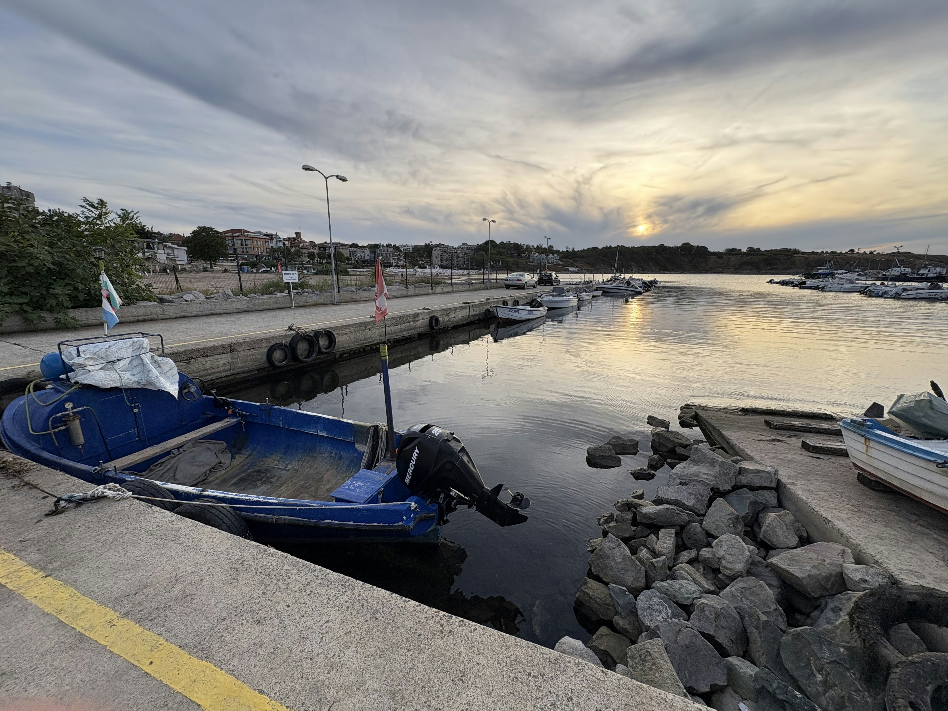 Port Construction Site