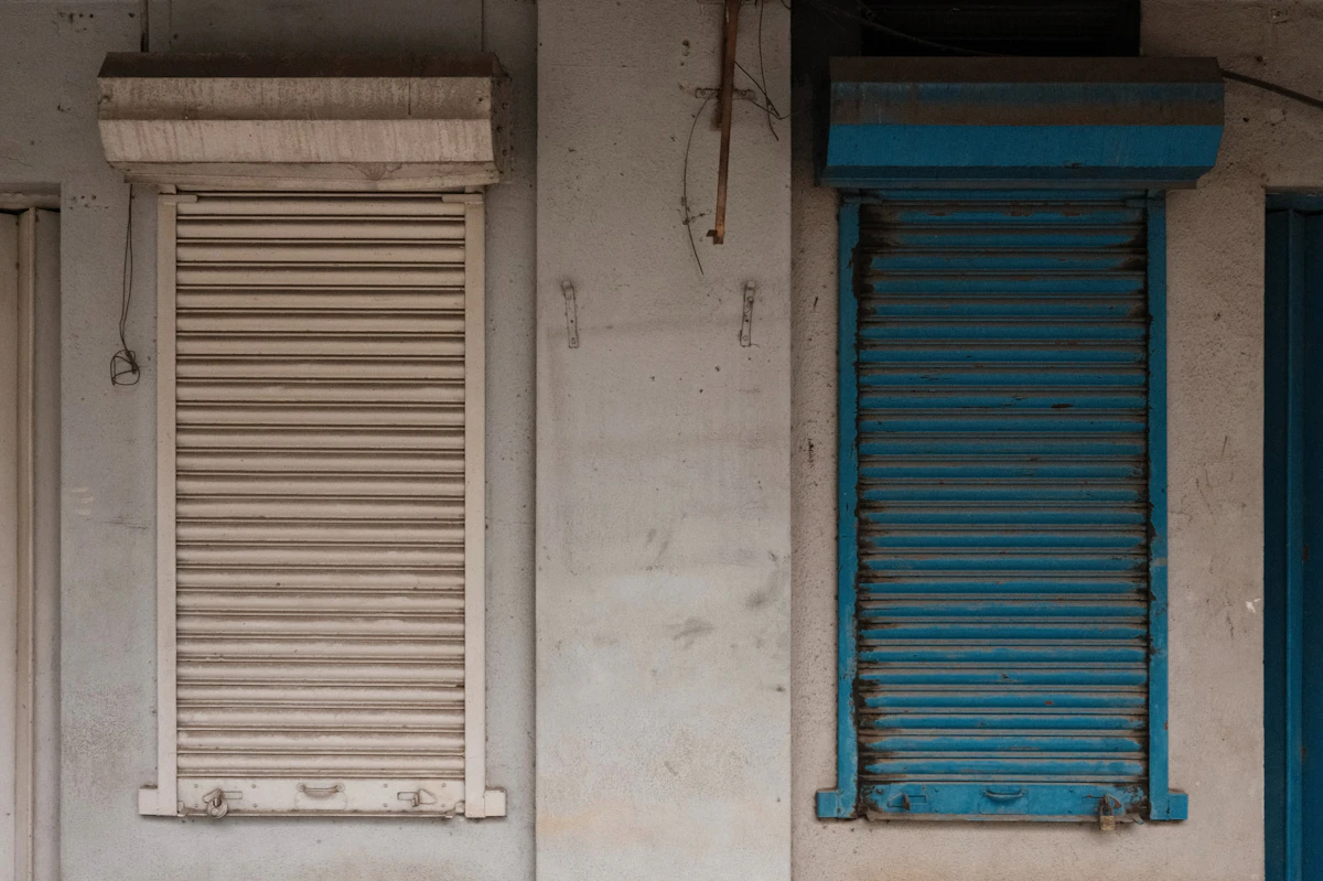 Shop shutters