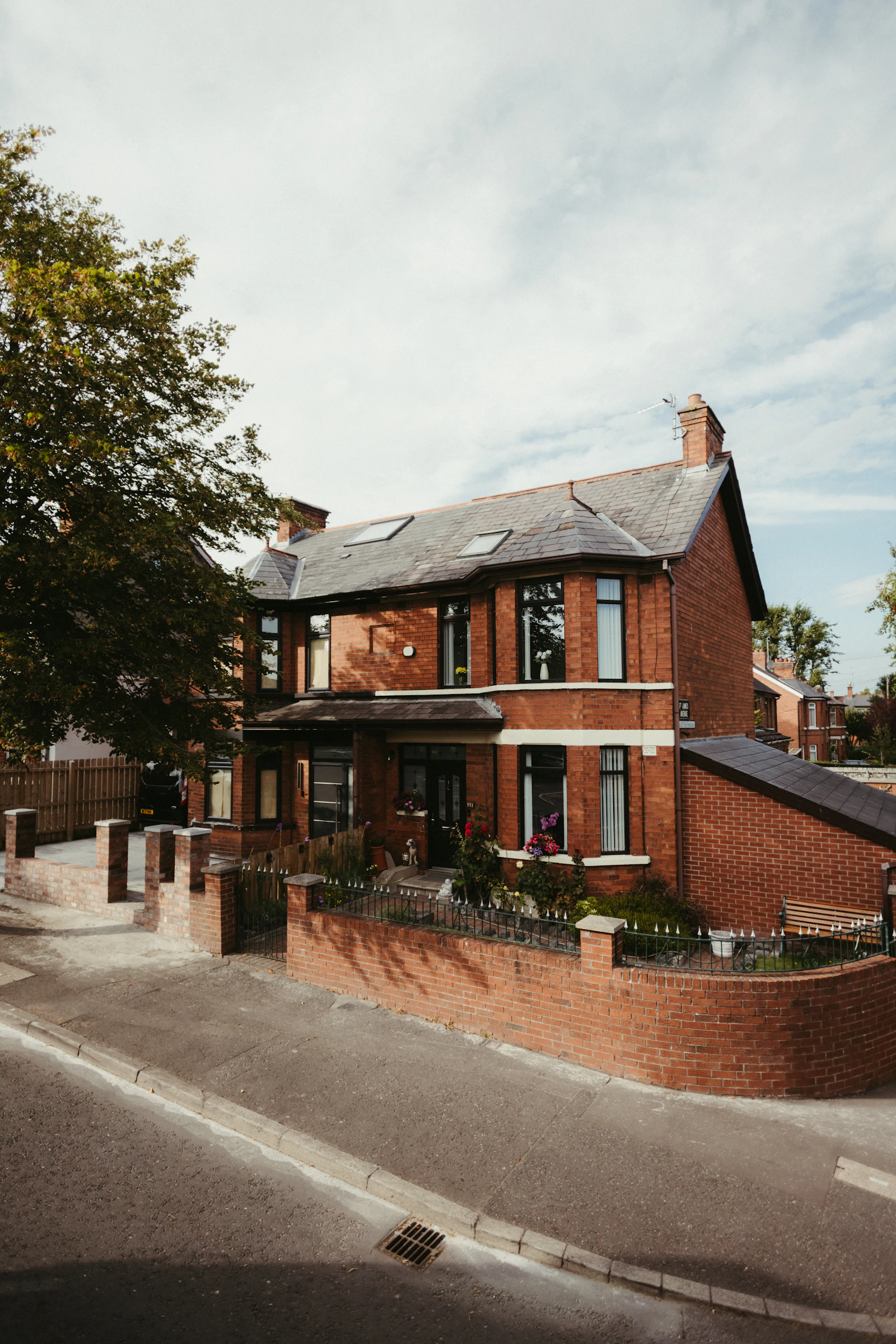 Traditional red-brick family home in Belfast