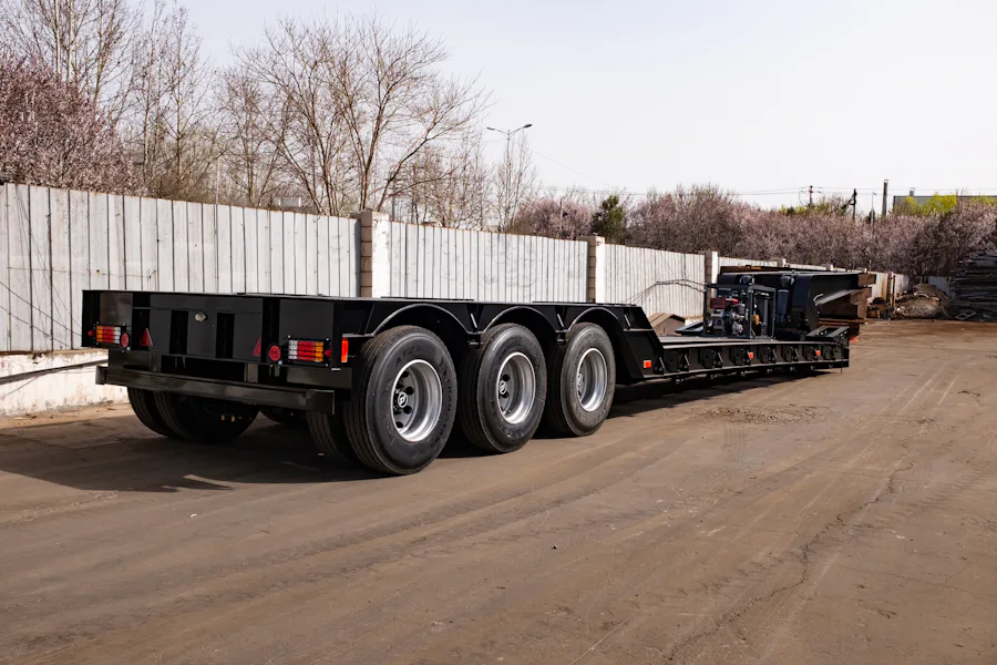 Commercial truck trailer
