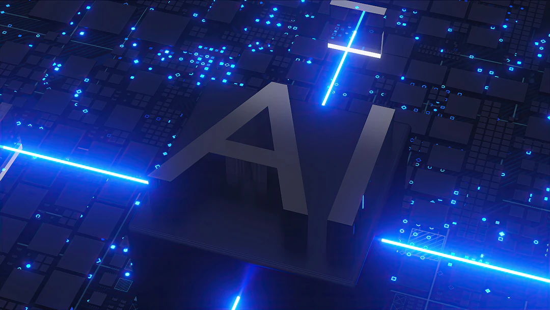 Artificial intelligence concept showing advanced AI computing in 2026