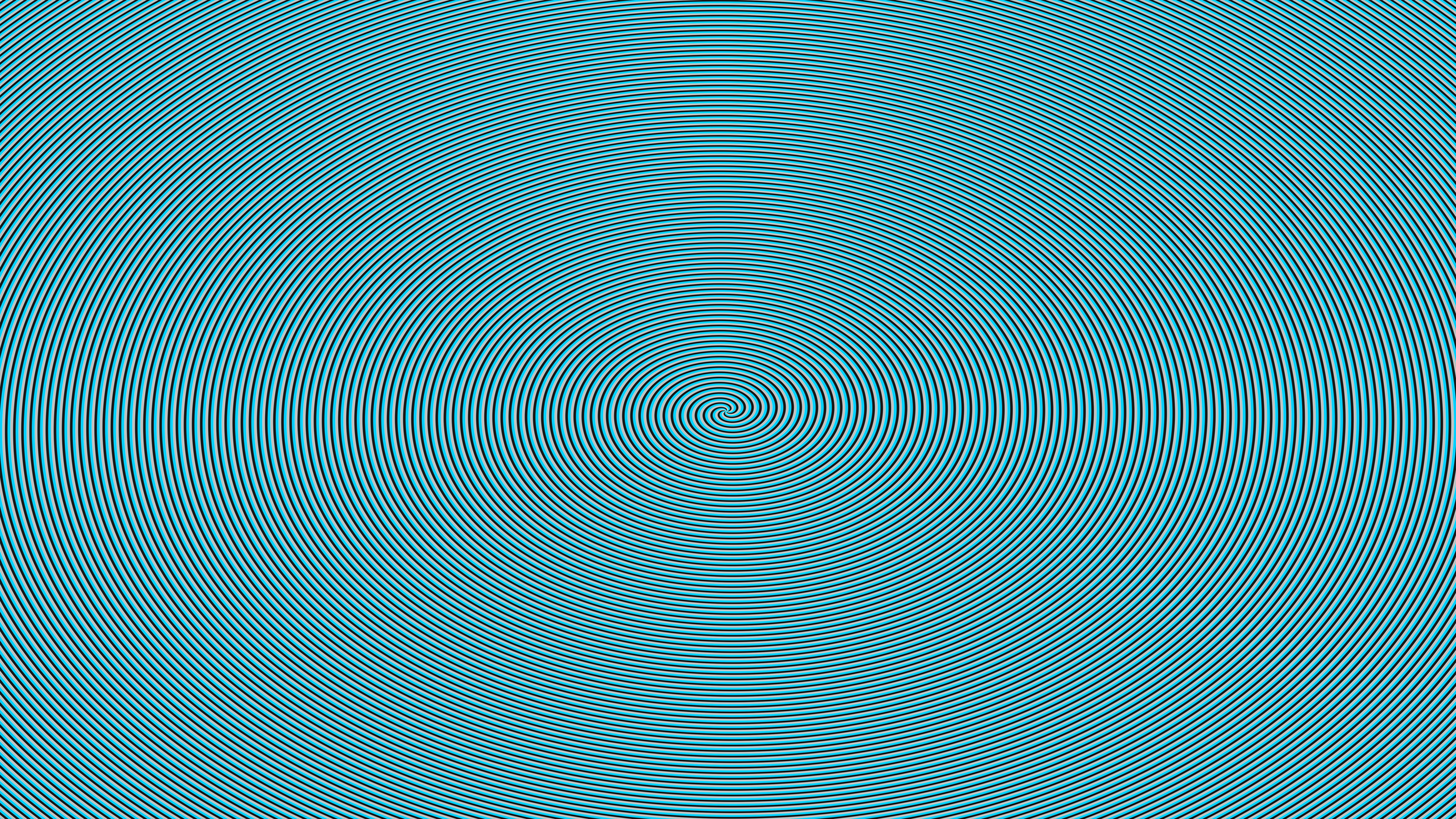 A solid blue background with subtle wave patterns.