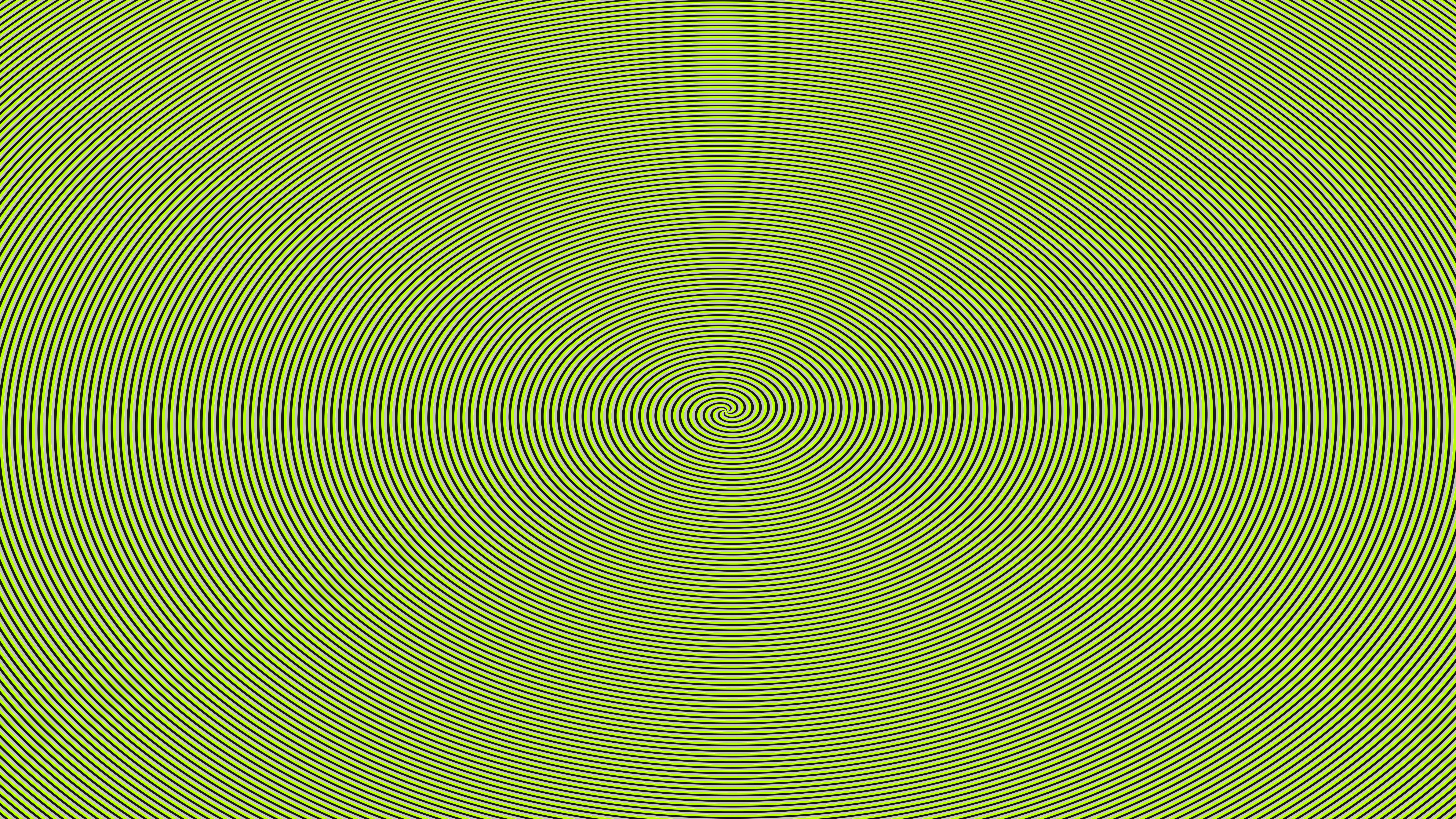 A light green background with subtle concentric circles.