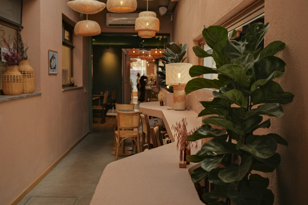 Góc cafe của Crimp & Brew
