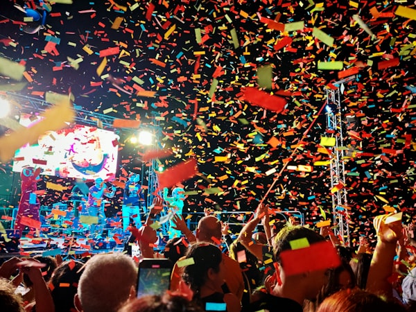 confetti celebration