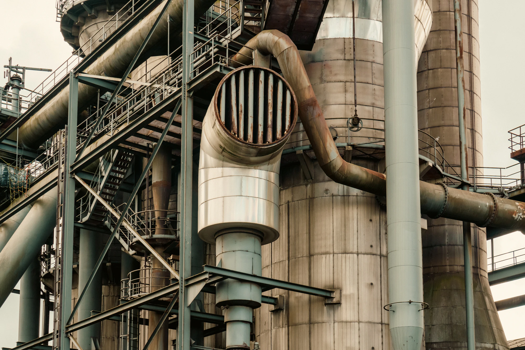 Industrial pipeline infrastructure — illustrative imagery for energy trade flows