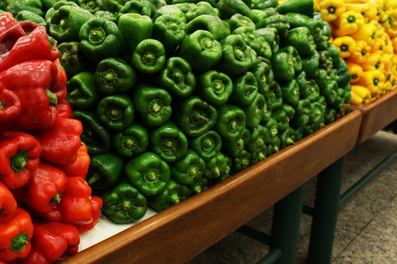 Fresh vegetables market