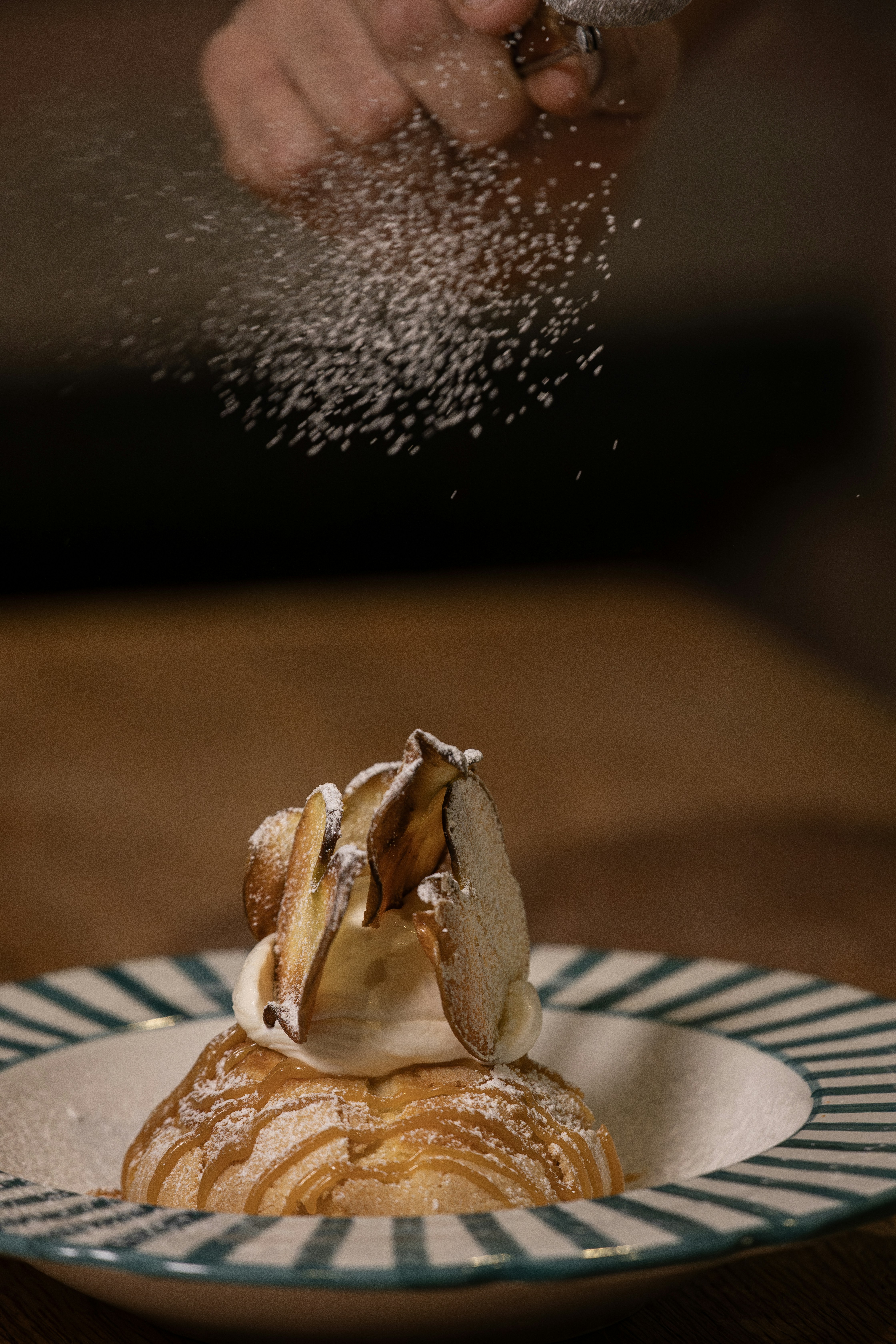 Logo for a gourmet restaurant.