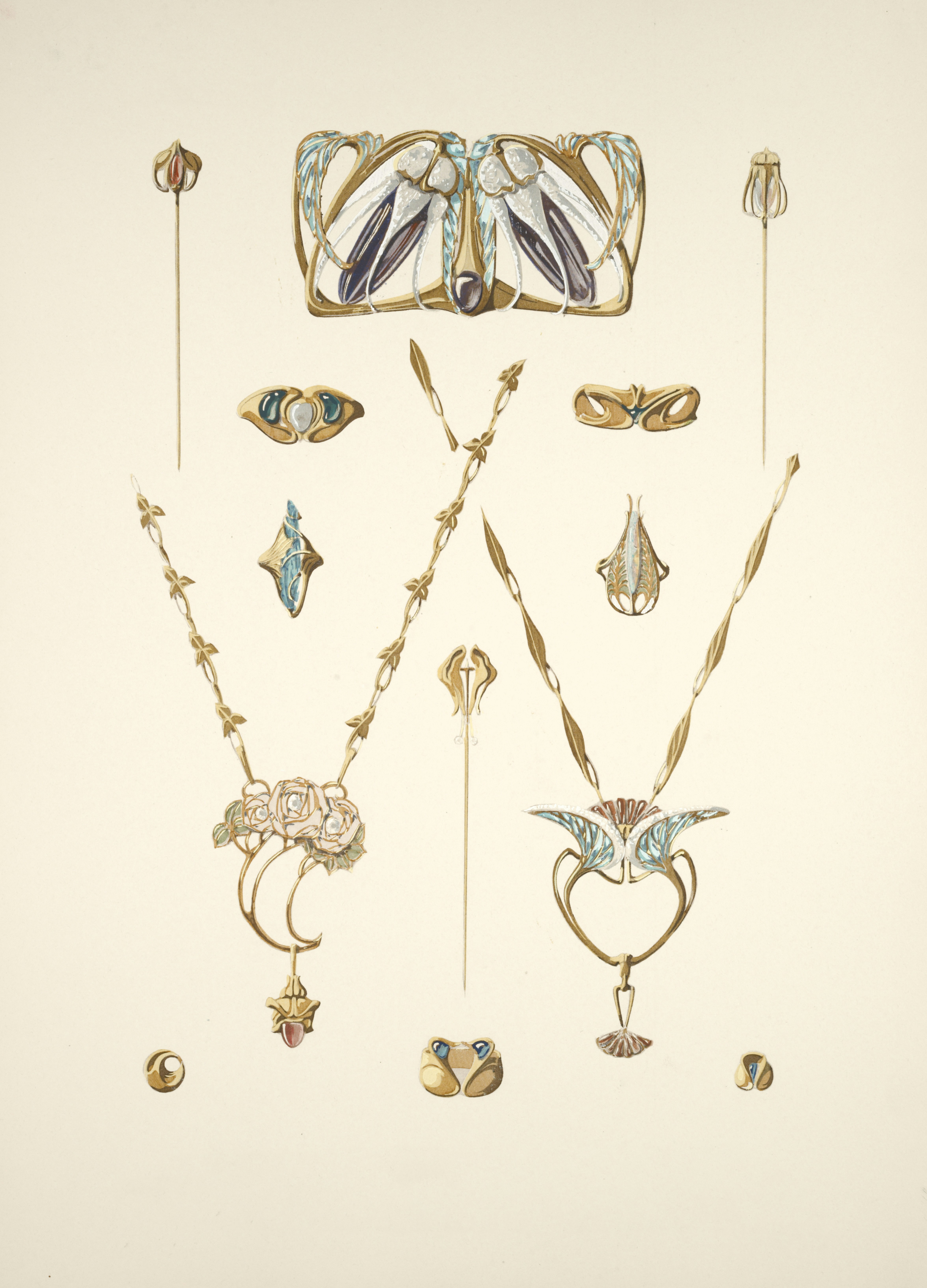 An illustration of a magical open storybook.