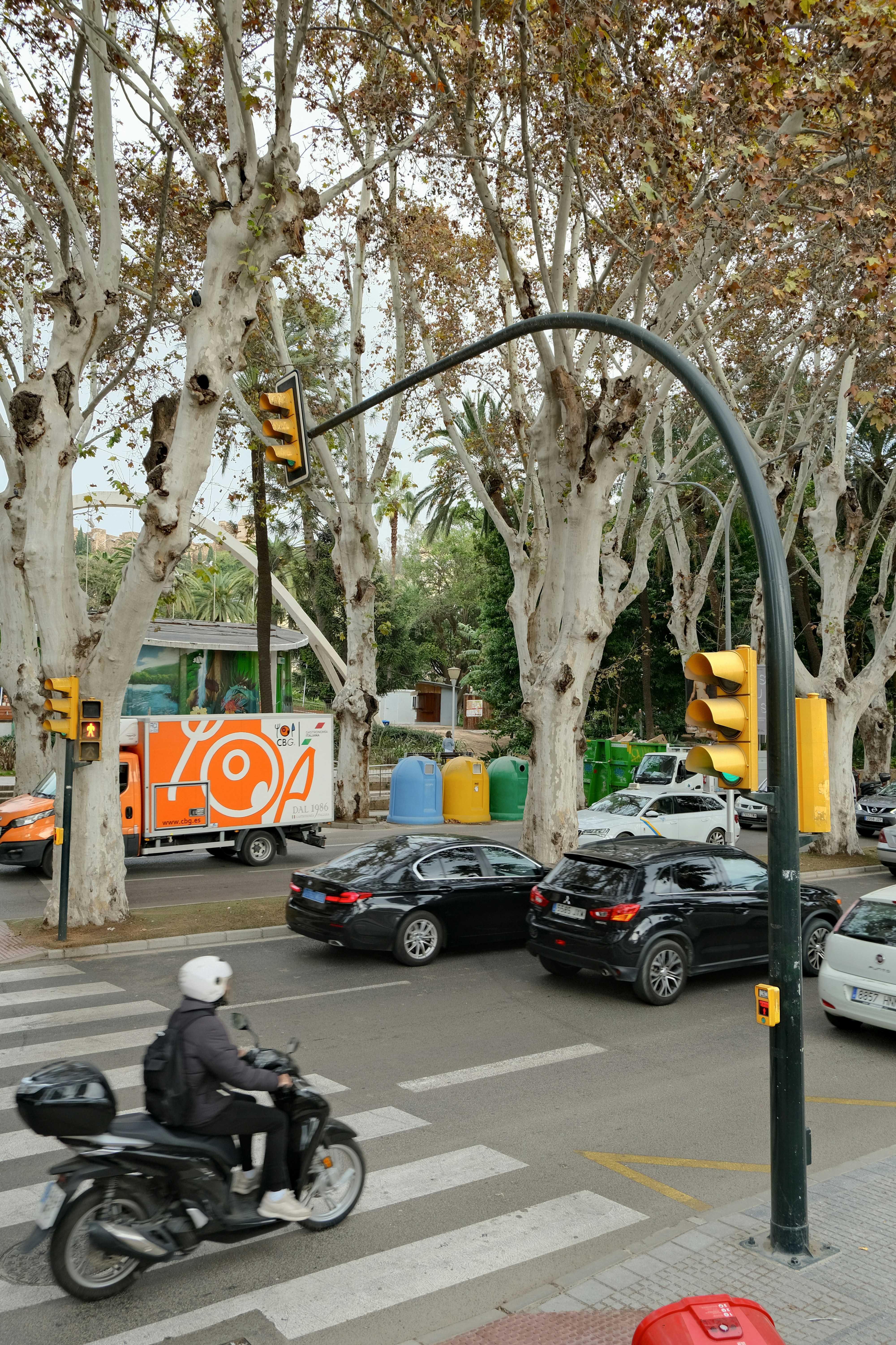 What is the best area to stay in Málaga for first-time visitors?