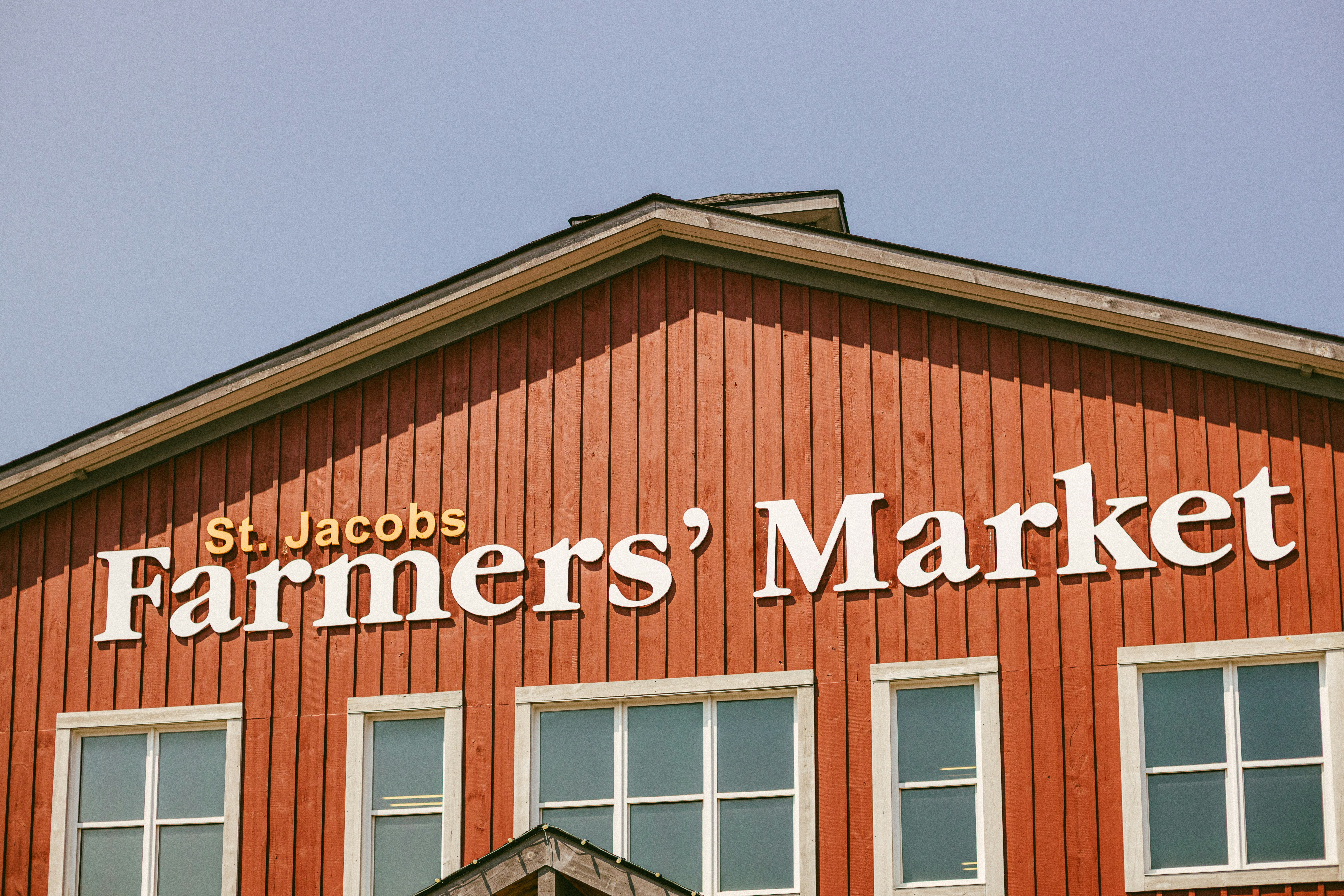 St. Jacobs Farmers' Market Building Exterior