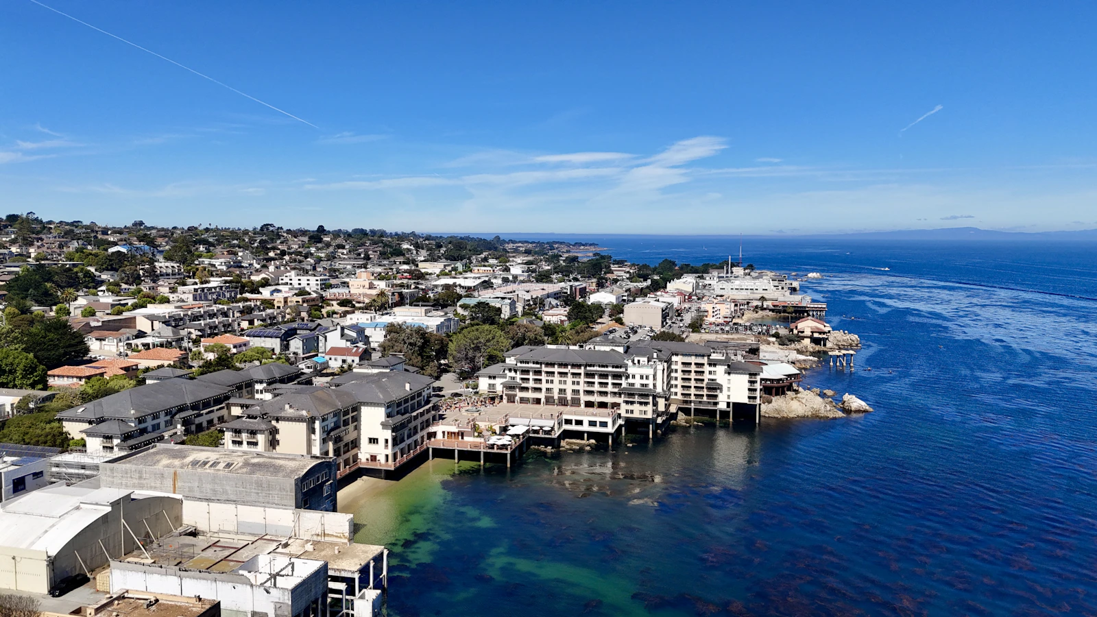 Imagen editorial de Monterey, California para USA.viajes