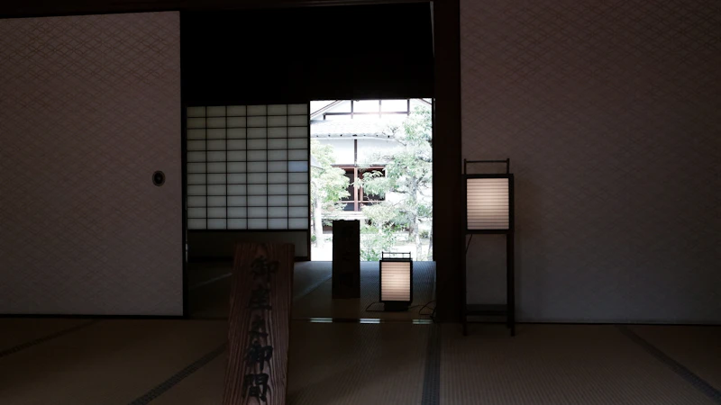 障子 提灯 昭和レトロ 和室 間接照明