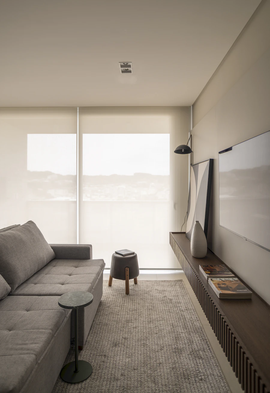 Grey upholstered sectional sofa, part of the BlueRidge seating collection